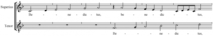 Josquin Sanctus-benedictus