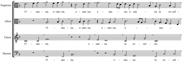 Josquin Sanctus-osanna